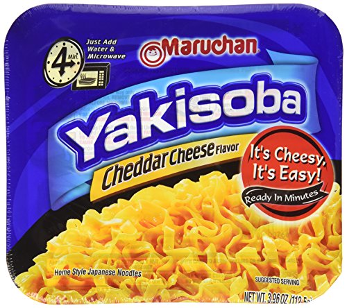 Maruchan Yakisoba Cheddar  3.96 Ounces Pack of 4