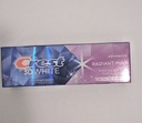 Crest 3D White Advanced Teeth Whitening Toothpaste, Radiant Mint - Trial Size - 2.4 Oz