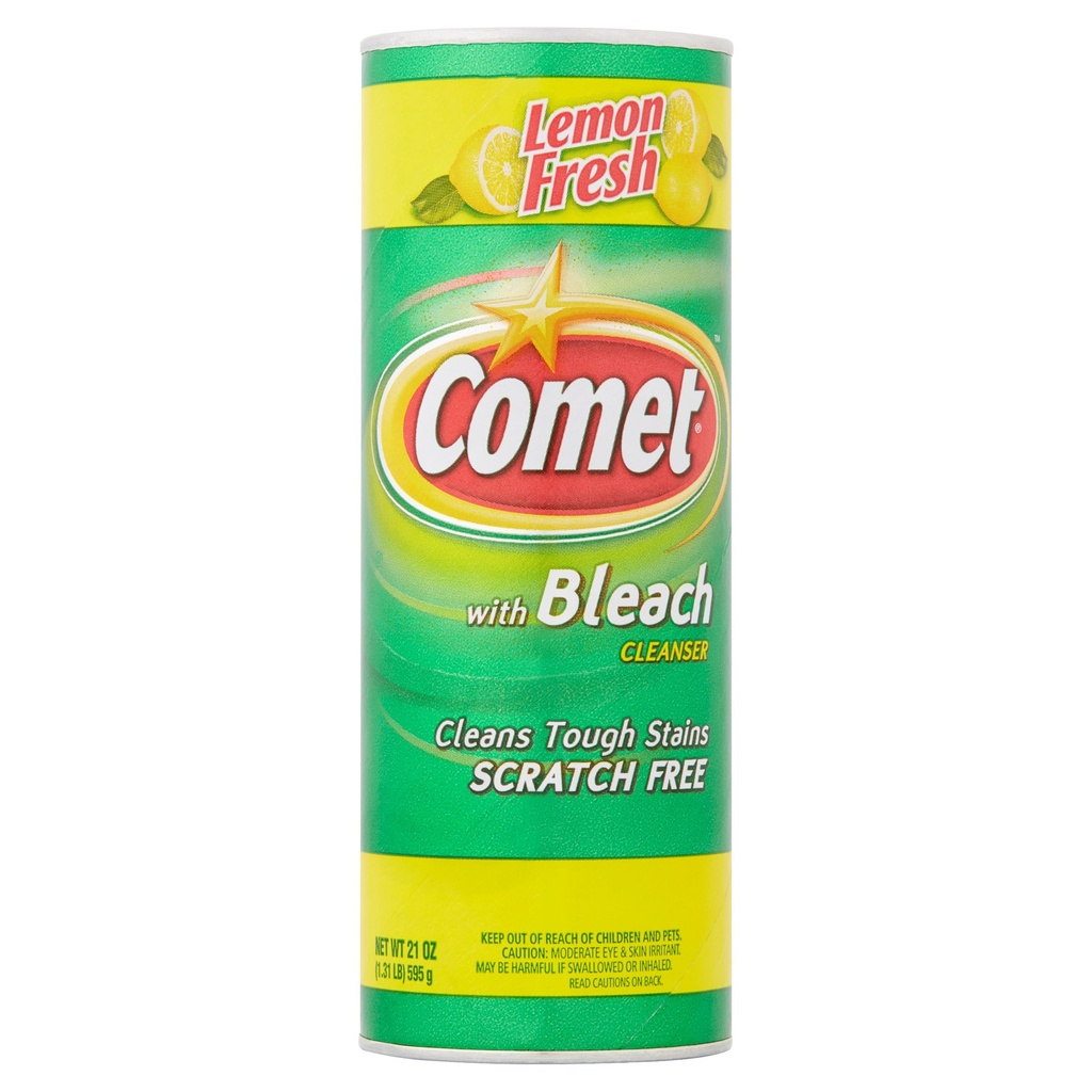 Comet Powder Cleanser with Bleach Lemon Scent 21 Oz.