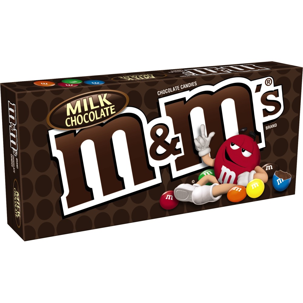 M&M'S, Milk Chocolate Candy Movie Theater Box, 3.1 Oz | CVS