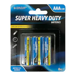 AAA Super Heavy Duty Batteries 