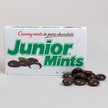 Junior Mints Chocolate Covered Mint Candy, Theater Box, 3.5 Oz | CVS